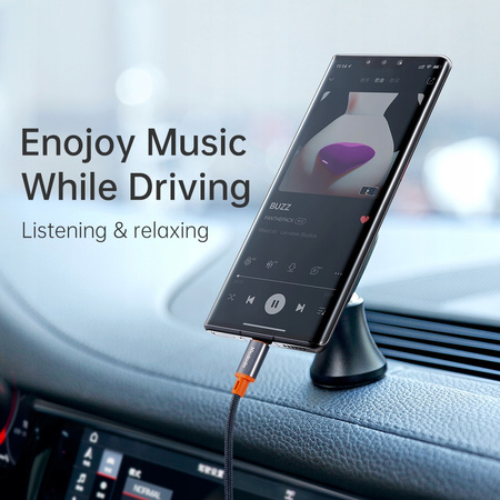 MCDODO USB C to mini jack 3.5mm phone adapter WITH DAC 1m