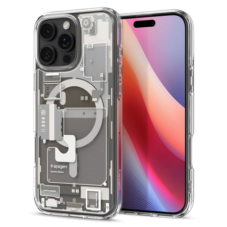 SPIGEN POKROWIEC MAGNETYCZNY DO MAGSAFE DO IPHONE 16 PRO TITANIUM ZERO ONE
