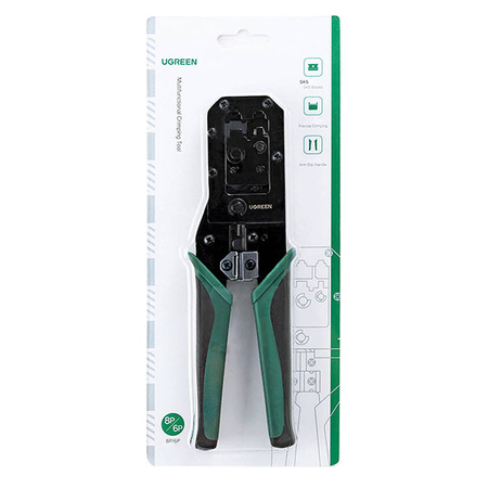 UGREEN SZCZYPCE DO ZACISKANIA KONEKTORÓW RJ45 DO KABLI ETHERNET 8P8C ZESTAW