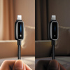 MCDODO ŁADOWARKA KABEL USB-C DO IPHONE LIGHTNING SZYBKIE ŁADOWANIE 1M LED