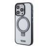 Tumi TUHMP15LSSFC iPhone 15 Pro 6.1biały/white hardcase Transparent Ring Stand Magsafe