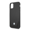 Etui BMW BMHCN61RSWPK iPhone 11 6,1" / Xr czarny/black hardcase Leather Perforate