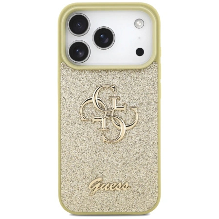 GUESS ETUI FIXED GLITTER BIG 4G DO IPHONE 17 PRO WYSOKIEJ JAKOŚ