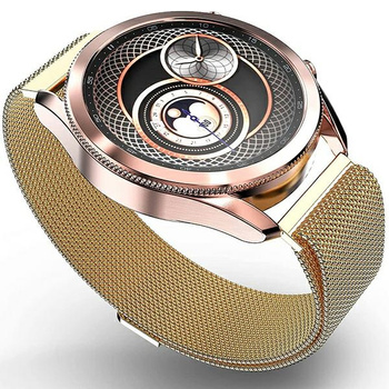 MERCURY PASEK MESH DO APPLE WATCH 42/44/45MM ZŁOTY ODPORNY NA ZADARTE RANTY