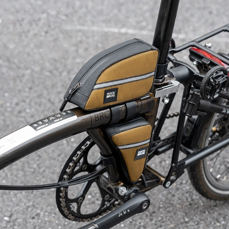 ROCKBROS TORBA TRÓJKĄTNA NA RAMĘ ROWEROWĄ 0,3L WODOODPORNA