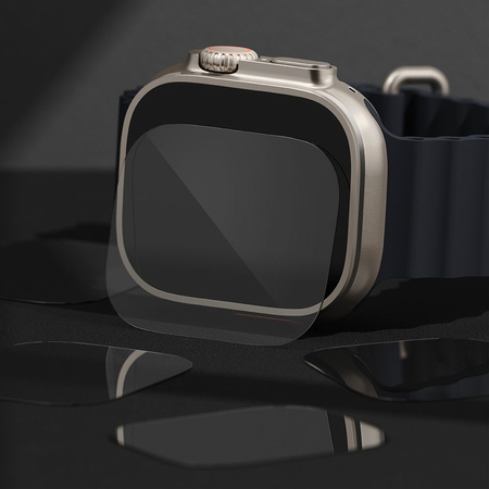 RINGKE SZKŁO HARTOWANE DO APPLE WATCH ULTRA 1 2 (49 MM) 4-PACK ANTYZARYSOWE