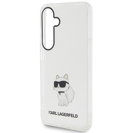 KARL LAGERFELD CASE DO SAMSUNG GALAXY S24 S921 TRANSPARENT CHOUPETTE IML