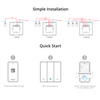 Sonoff inteligentny 1-kanałowy przełącznik ścienny Wi-Fi czarny (M5-1C-86)