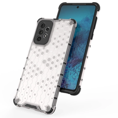 HURTEL ETUI HONEYCOMB DO SAMSUNG GALAXY A73 PANCERNE Z OCHRONĄ ŻELOWĄ RAMKĄ