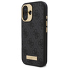 Guess GUHMP16SU4GPRK iPhone 16 6.1 czarny/black hardcase 4G Logo Plate MagSafe