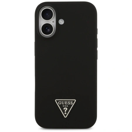 GUESS ETUI SILICONE TRIANGLE LOGO MAGSAFE DO IPHONE 17 OCHRONNE