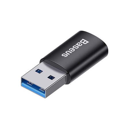 BASEUS ADAPTER PRZEJŚCIÓWKA OTG USB-A DO USB-C DO TELEFONÓW TABLETÓW CZARNY