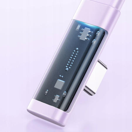 Mcdodo Szybki Kabel Kątowy USB-C PD 65W 1,8M Fioletowy