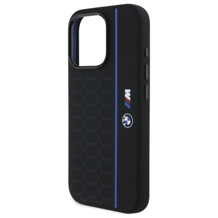 BMW POKROWIEC HARDCASE DO IPHONE 16 PRO MAX 6.9 DO MAGSAFE SILIKON HEXAGON