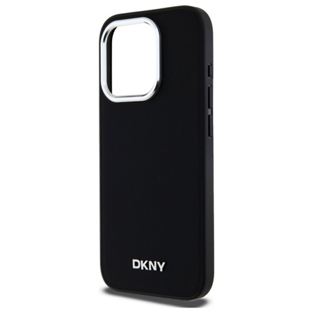 DKNY ETUI HARDCASE PLAIN LOGO DO IPHONE 15 PRO 6.1 DO MAGSAFE POKROWIEC
