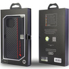 Etui Audi Carbon Fiber Stripe na iPhone 14 - czarne AUS-TPUPCIP14-R8/D1-BK
