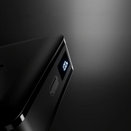 Powerbank SBS HD 30W 10000mAh USB-C z wyświetlaczem LCD - czarny