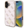 GUESS ETUI DO IPHONE 16 6.1' HARDCASE NEW 4G TRIANGLE Z METALOWYM LOGO