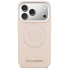 Etui Karl Lagerfeld K Head Point Logo    MagSafe do iPhone 17 Pro różowy