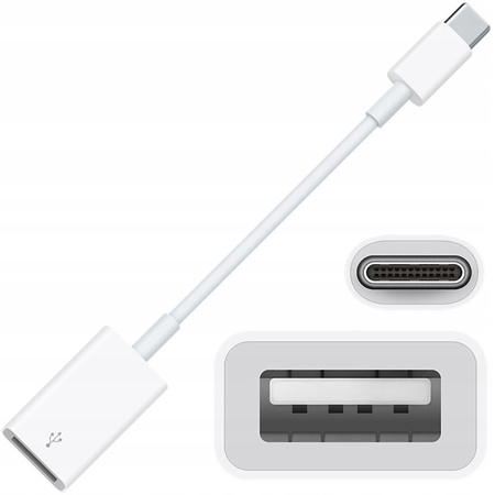 CO2 PRZEJŚCIÓWKA USB-C NA USB OTG USB-A ADAPTER KABEL PENDRIVE DO IPHONE IPAD