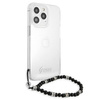 Guess GUHCP13XKPSBK iPhone 13 Pro Max 6,7" Transparent hardcase Black Pearl