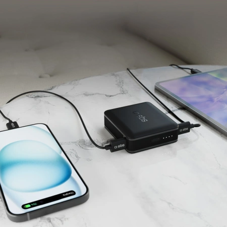 Powerbank SBS TEBB10000HDPD20K 10000 mAh z Power Delivery - czarny