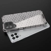 HURTEL ETUI POKROWIEC HONEYCOMB DO SAMSUNG GALAXY M53 5G Z ŻELOWĄ RAMKĄ