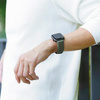 UNIQ pasek Aspen Apple Watch 44/42/45mm Series 4/5/6/7/8/SE/SE2 Braided niebieski/oxford blue