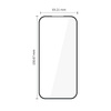 SZKŁO HARTOWANE TECH-PROTECT GLASS FIT+ 2-PACK GOOGLE PIXEL 9A / 10A BLACK