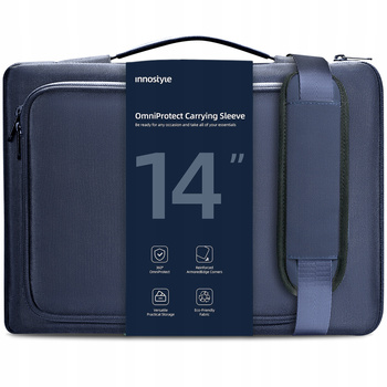 INNOSTYLE TORBA NA LAPTOPA 13 14 WODOODPORNA ETUI CASE OMNIPROTECT PASEK