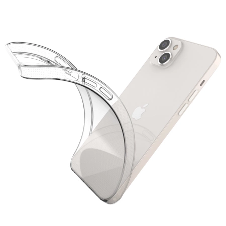 HURTEL POKROWIEC DO IPHONE 14 PLUS 0.5MM ŻELOWY POKROWIEC ZABEZPIECZENIE