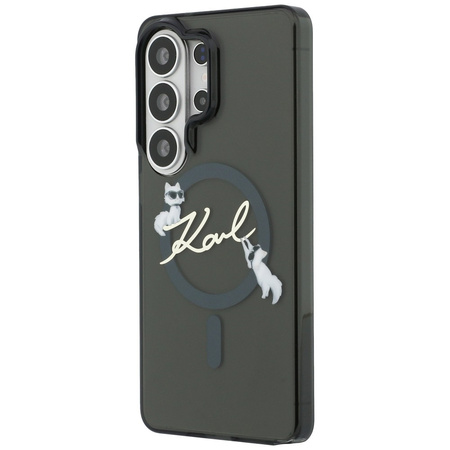 Etui Karl Lagerfeld IML KC Script        MagSafe do Samsung Galaxy S26 Ultra czarny