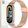 TECH-PROTECT PASEK MILANESE DO XIAOMI SMART BAND 8 9 NFC STYLIZOWANY DESIGN