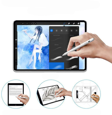 TECH-PROTECT RYSIK STYLUS DO IPAD MAGNETYCZNY 10 9 8 7 GENERACJA PRECYZYJNY