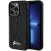 Etui Guess Sequin Script Metal na iPhone 13 Pro / 13 - czarne