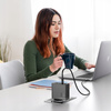 MCDODO SZYBKA ŁADOWARKA SIECIOWA GAN DO MACBOOK 4X USB-C USB 100W KABEL 2M