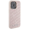 Etui Karl Lagerfeld Quilted K Pattern na iPhone 15 Pro Max - różowe