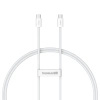 Kabel Baseus Superior Series ll USB-C - USB-C 30W 480Mb/s 1m - biały