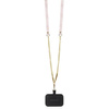 Etui Guess GUHCP14LP4TDSCPP na iPhone 14 Pro - różowe Crossbody 4G Metal Logo