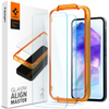 SPIGEN SZKŁO HARTOWANE ALM GLAS.TR DO GALAXY A55 5G 2-PACK WYGODNE W UŻYTKU