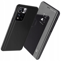 Clear View Case etui Realme C33 pokrowiec z klapką czarne