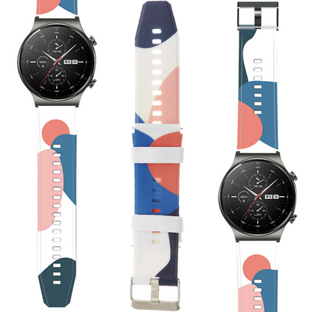 Strap Moro opaska do Huawei Watch GT2 Pro silikonowy pasek bransoletka do zegarka wzór 11