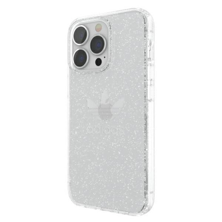 Etui Adidas OR Protective na iPhone 13 Pro / 13 Clear Case Glitter - przezroczyste 47120