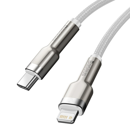 BASEUS KABEL USB-C DO LIGHTNING CAFULE 20W DO APPLE 2M PD SZYBKIE ŁADOWANIE