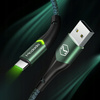 MCDODO KABEL USB-C SZYBKIE ŁADOWANIE DO SAMSUNG ŁADOWARKA USB TYP C LED 1M