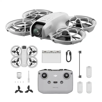 DJI DRON NEO FLY MORE COMBO Z FUNKCJĄ LĄDOWANIA I NAGRYWANIEM 4K DO PRZYGÓD