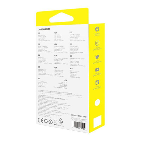 BASEUS KABEL 3W1 USB-C DO LIGHTNING MICRO 100W 1,1M DO TELEFONÓW ANDROID