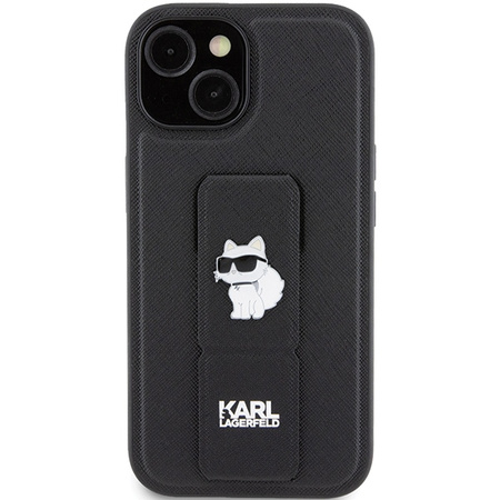 KARL LAGERFELD ETUI CASE DO IPHONE 15 14 13 6.1 CHOUPETTE PINS Z GRIPSTAND