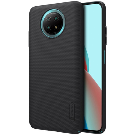 Nillkin Super Frosted Shield wzmocnione etui pokrowiec + podstawka Xiaomi Redmi Note 9T 5G czarny
