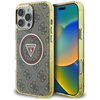 GUESS ETUI TPU POKROWIEC DO IPHONE 16 PRO MAX 4G DO MAGSAFE METAL GLITTER